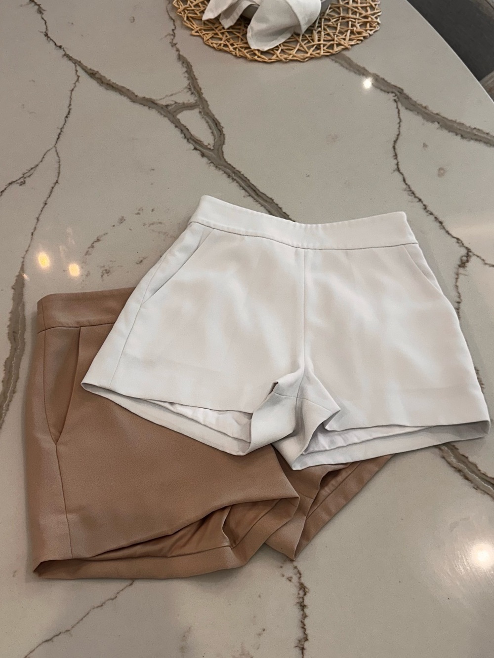Classic High-Rise White Women's Shorts Marciano size 0